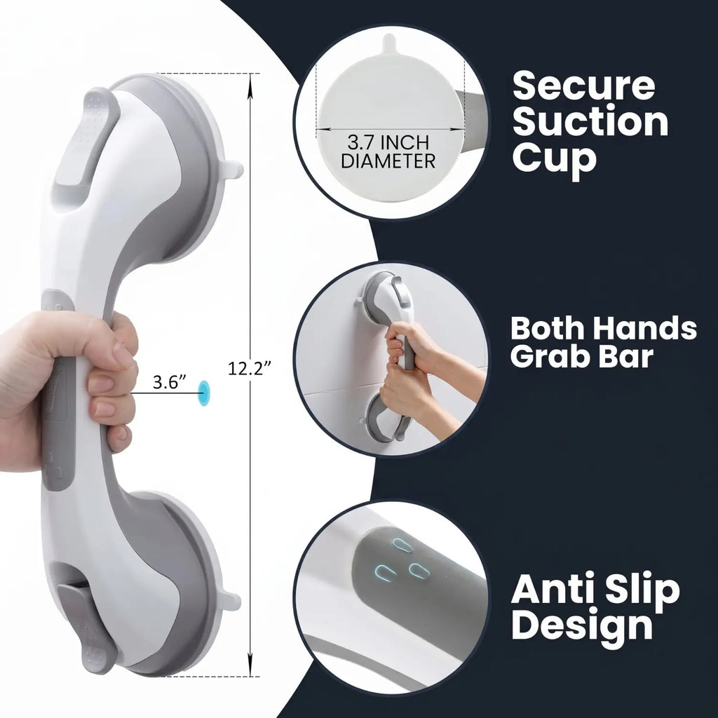 DualLock Safety Bar | Prevent Bathroom Slips